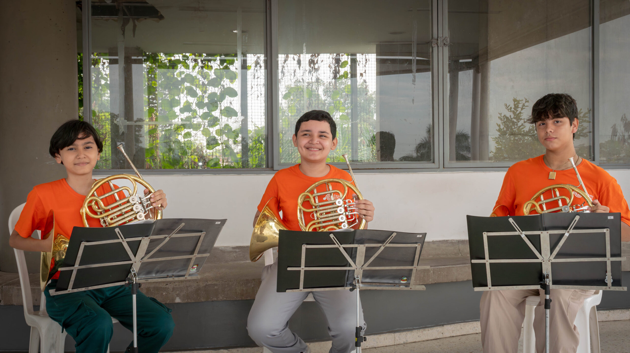 Escuela de Música Desepaz en 2016
