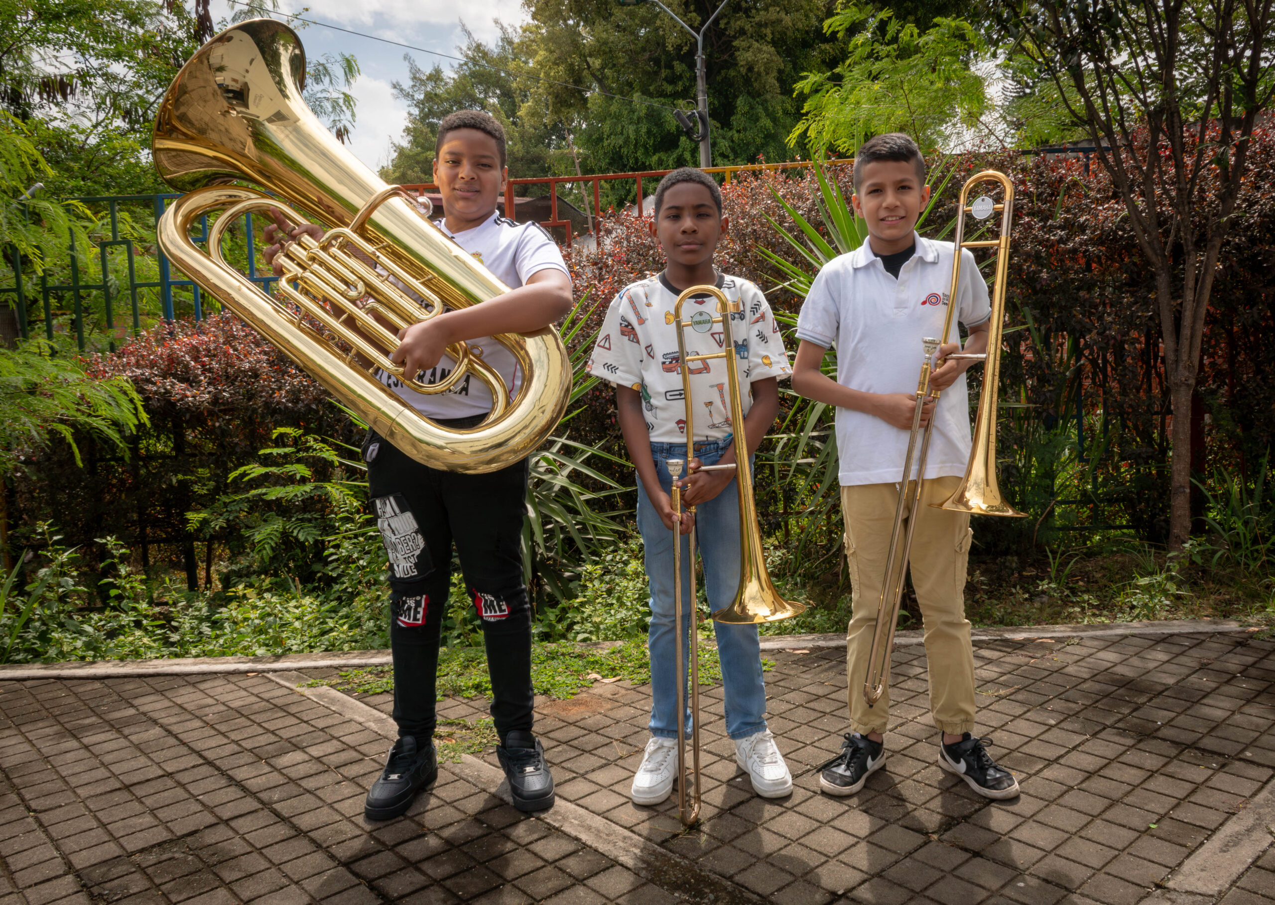 Escuela de Música Desepaz en 2017