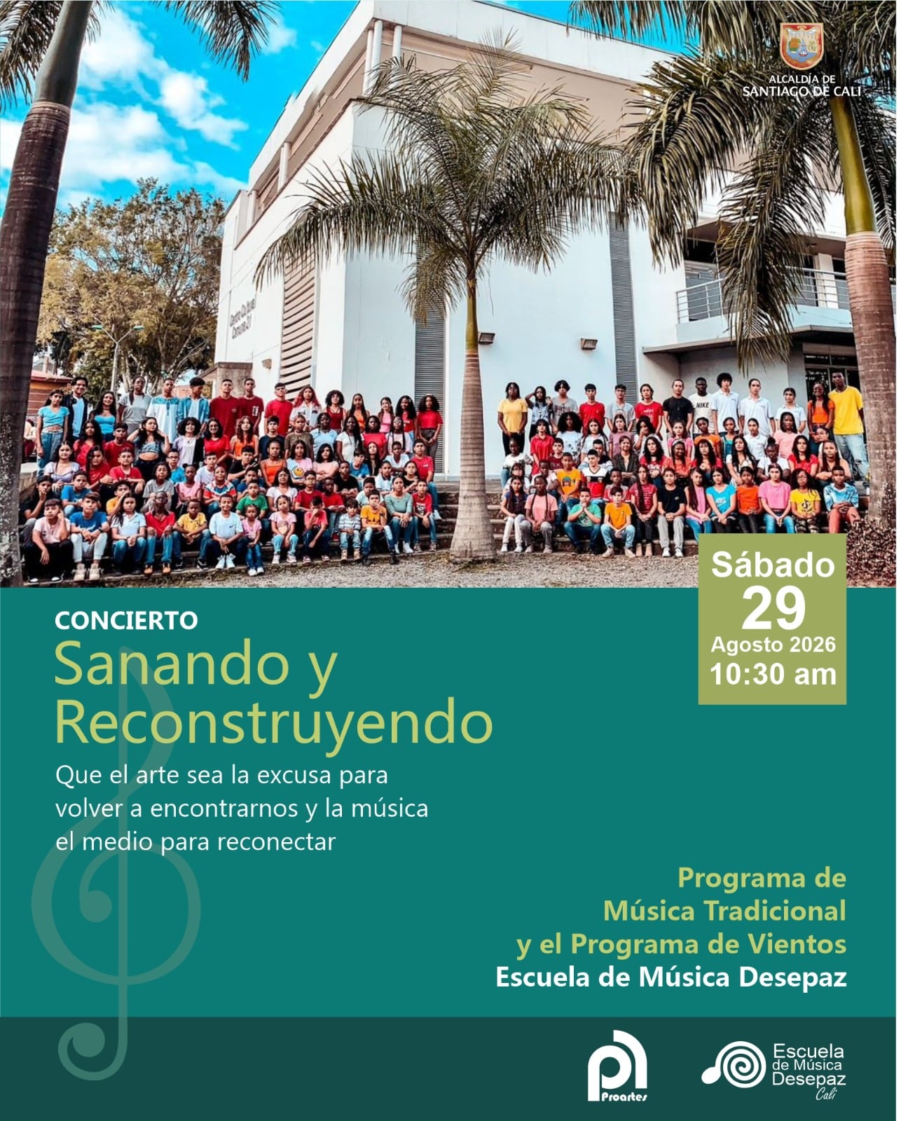La EMD resiliente: Concierto Sanando y Reconstruyendo