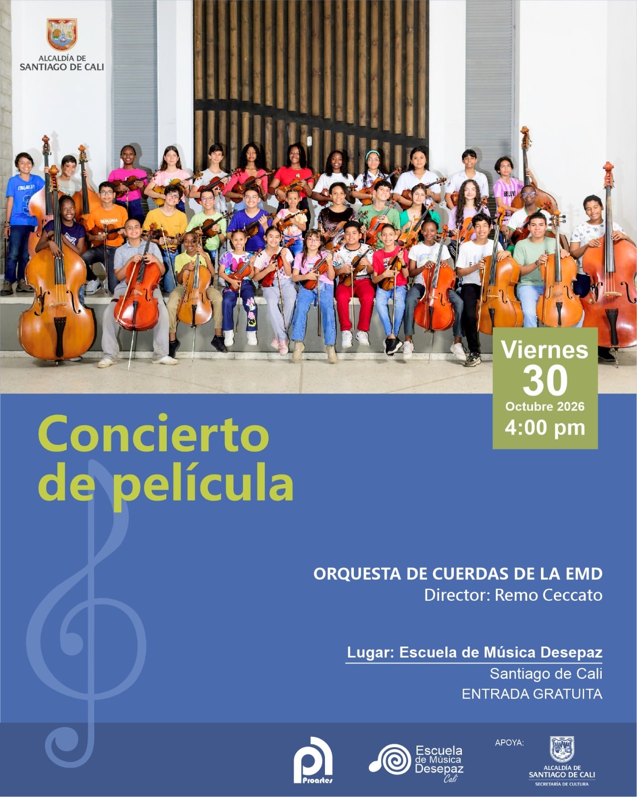 Concierto de película